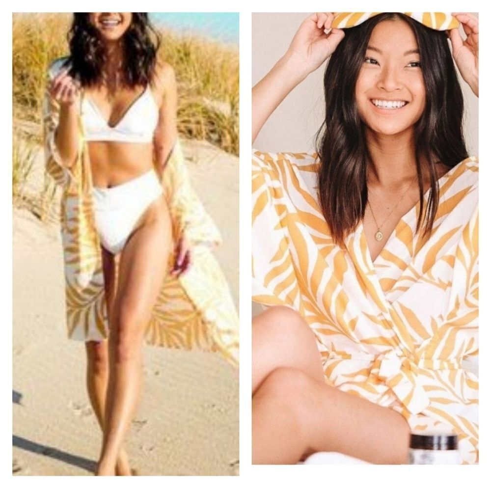 Maison Du Soir Magnolia Luxe Robe/Beach Cover-up - Picture 4 of 12